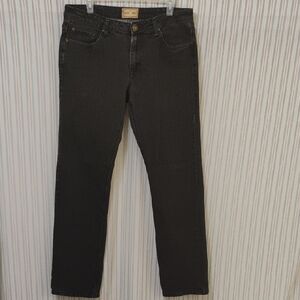 Native Black Straight-Leg Jeans